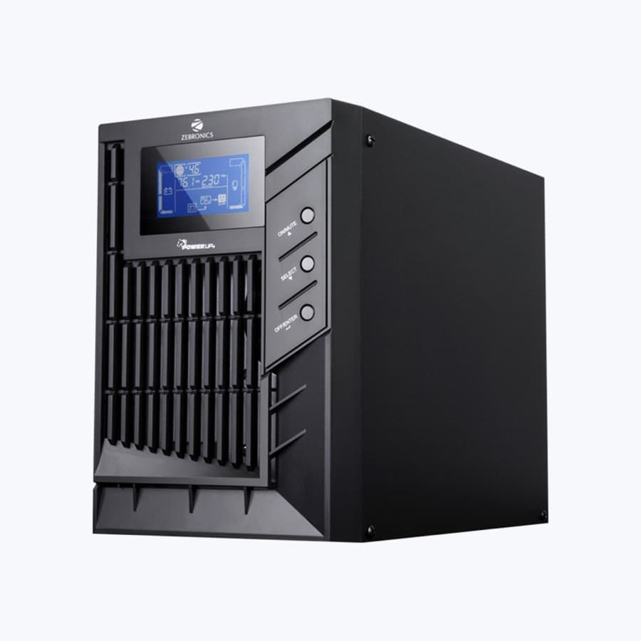 Zebronics Zeb-OU1KE6 1KVA Online UPS (External Battery)